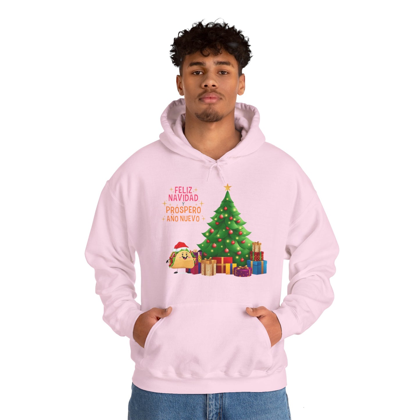 OMNI™ Taco Santa Christmas Holiday Themed Unisex Hoodie