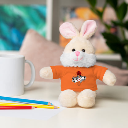 OMNI™ Roses Stuffed Animals with T-Shirt