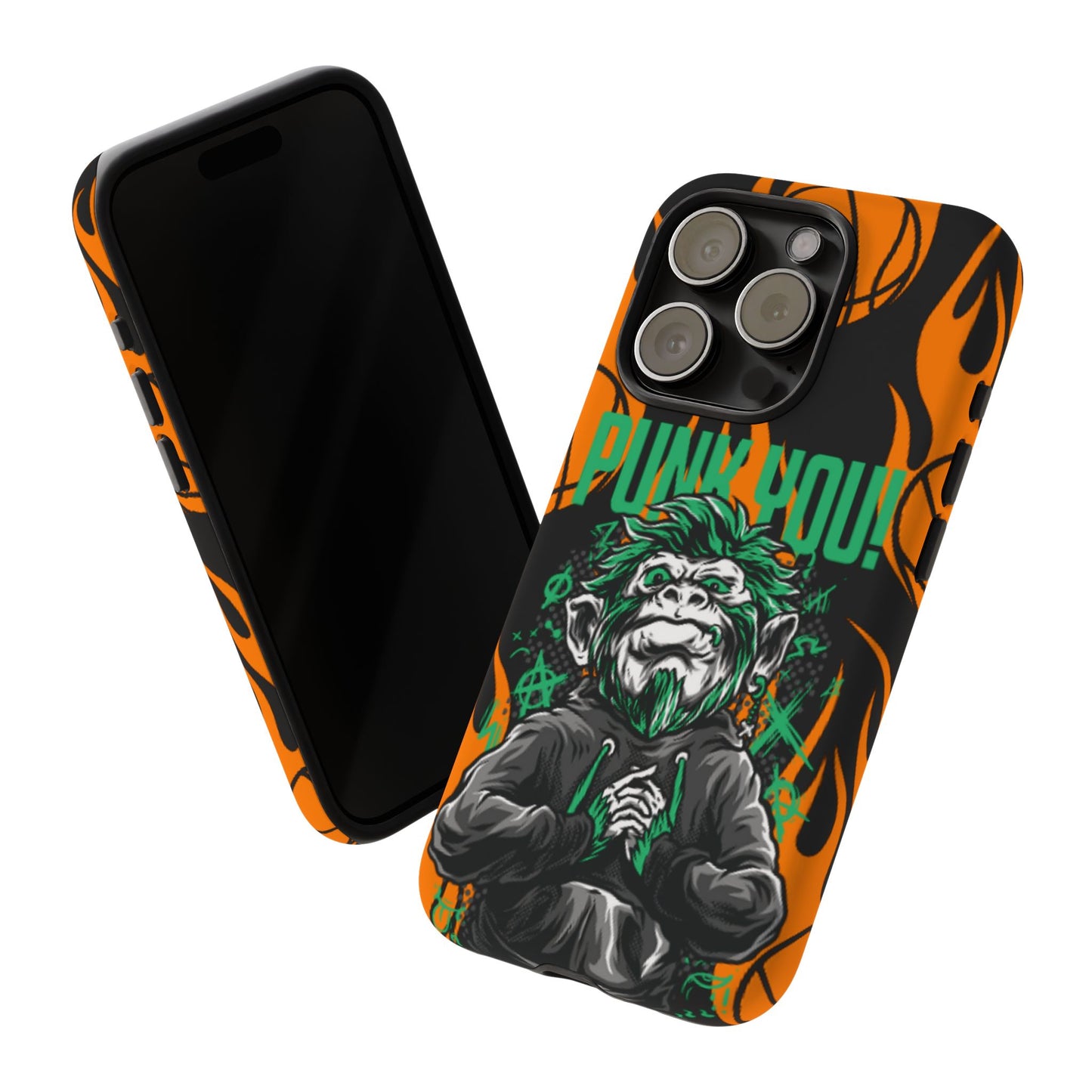 OMNI™ Punk Hipster Monkey Double Layered Phone Cases