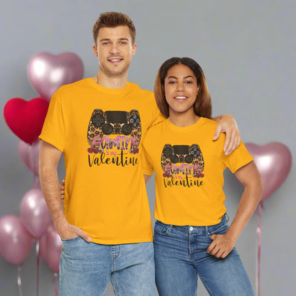 OMNI™ Gaming Is My Valentine Unisex Heavy Cotton T-Shirt
