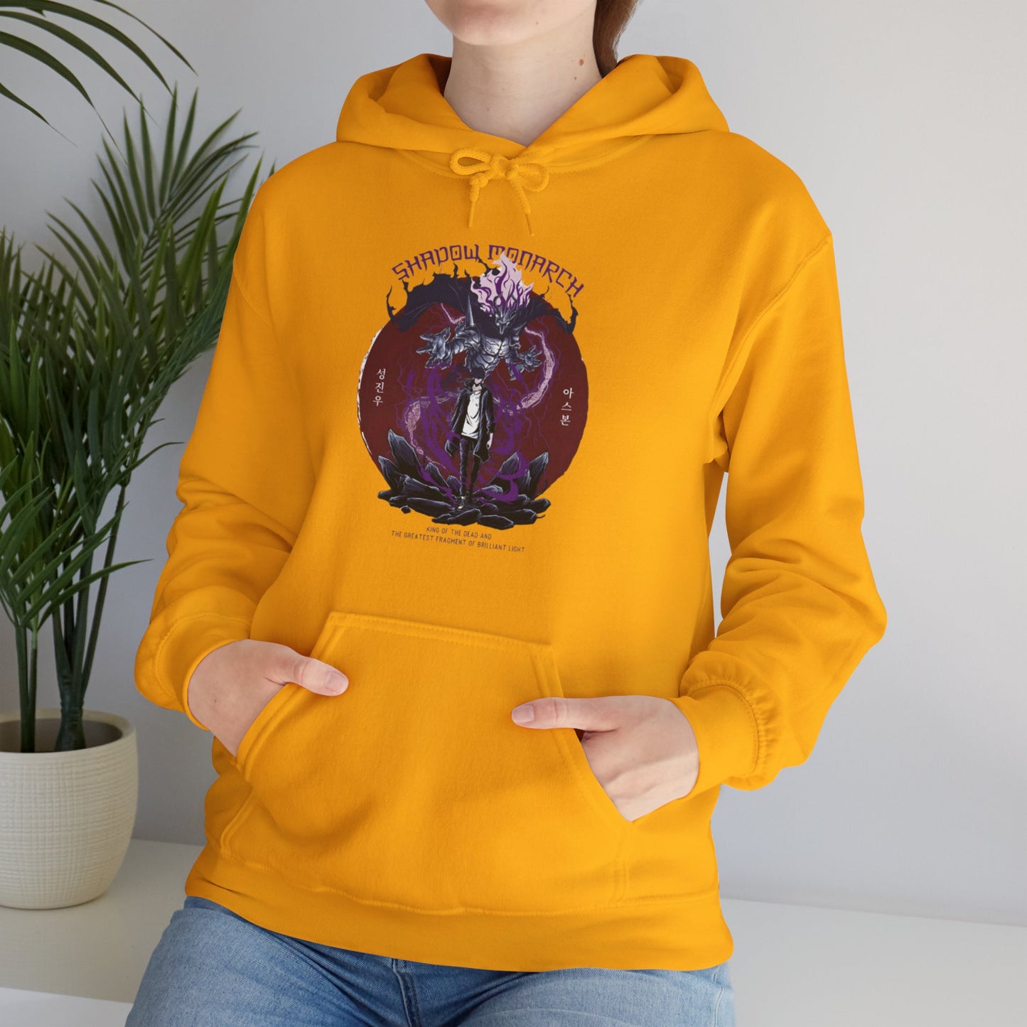 OMNI™ Shadow Monarch (Sung Jin Woo and Ashborn) Unisex Heavy Blend  Hoodie