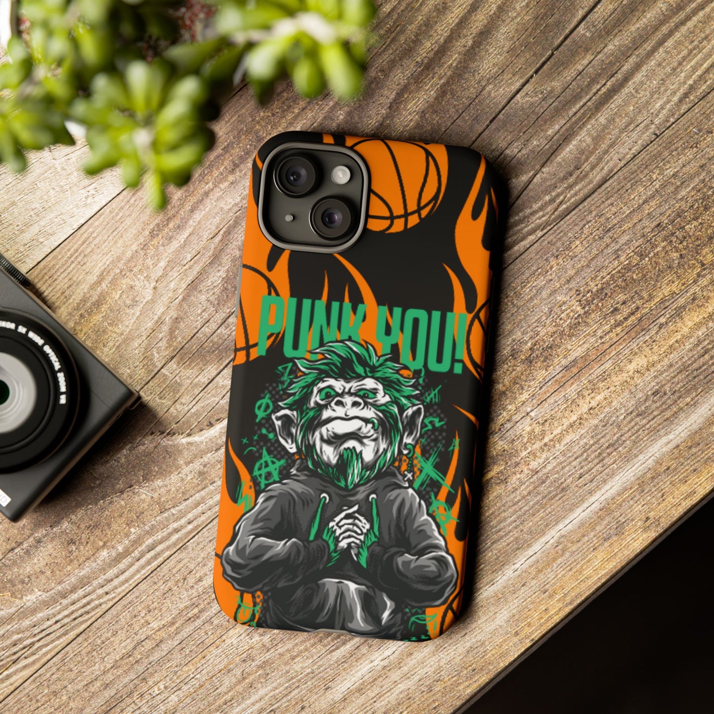 OMNI™ Punk Hipster Monkey Double Layered Phone Cases