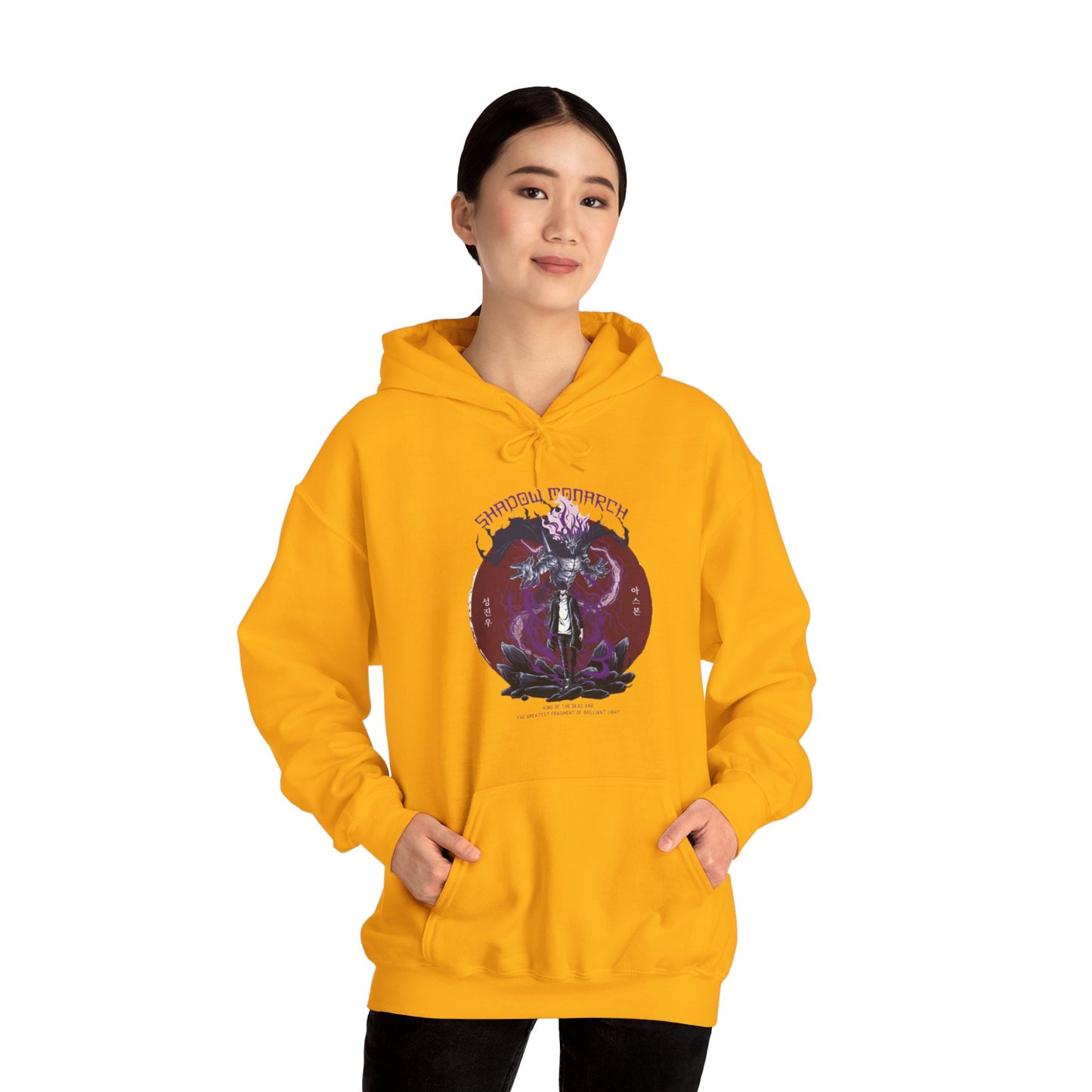 OMNI™ Shadow Monarch (Sung Jin Woo and Ashborn) Unisex Heavy Blend  Hoodie