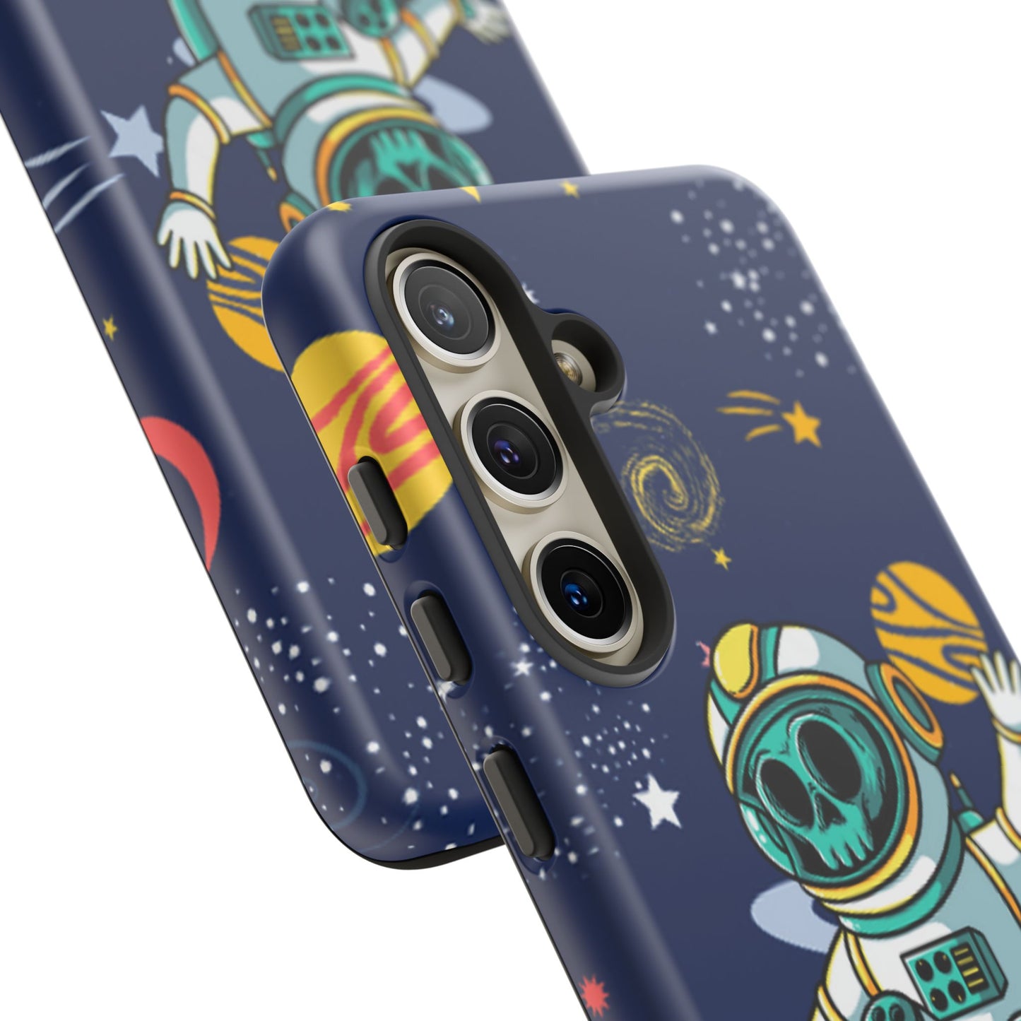 OMNI™ Skeleton Astronaut Space Surfer Double Layered Phone Case