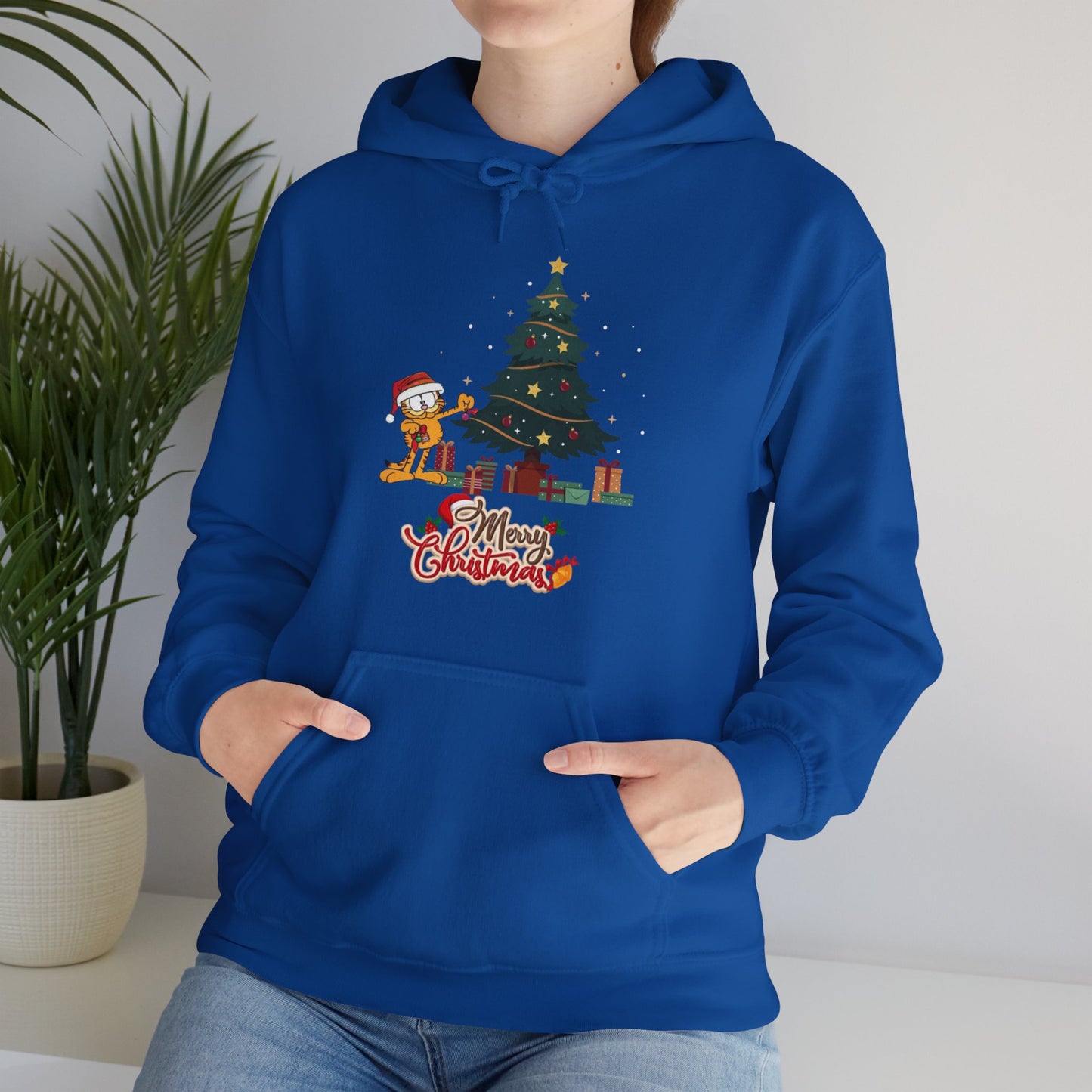 OMNI™ Garfield Christmas Themed Unisex Hoodie