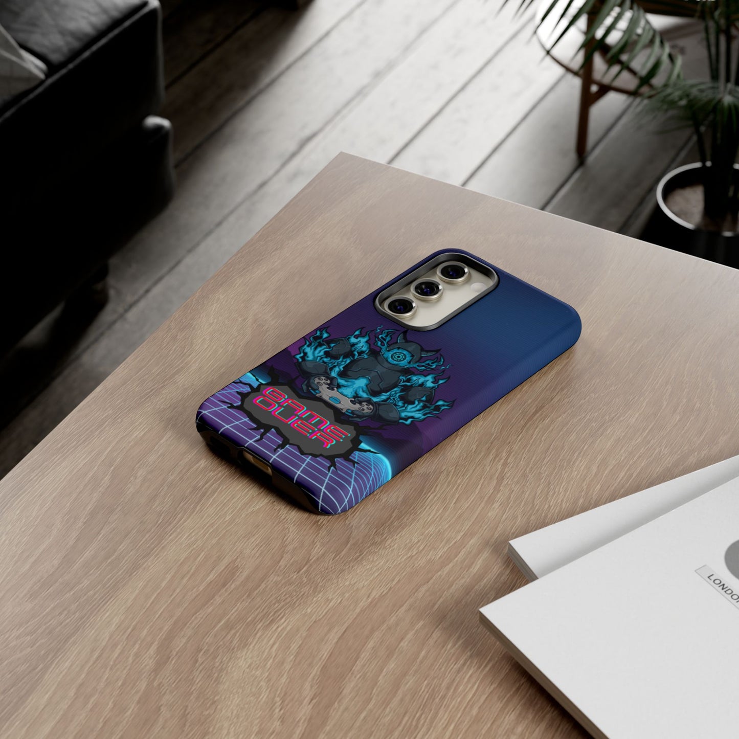 OMNI™ Game Over Gaming Background Double Layered Phone Case