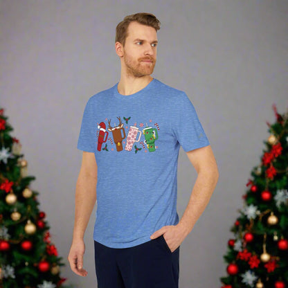 OMNI™ Christmas Tumbler Adidas Unisex Sport T-Shirt