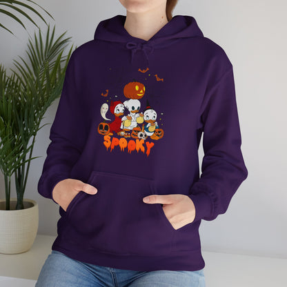 Spooky Halloween Duck Unisex Heavy Blend Hoodie