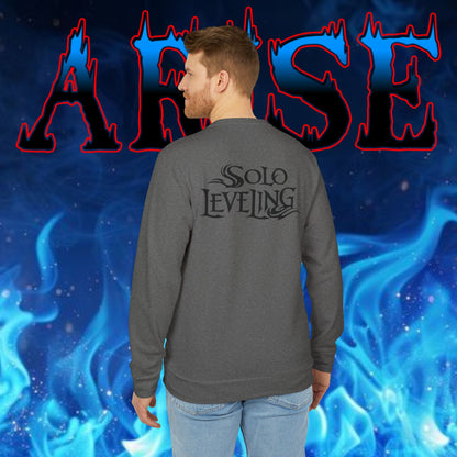 OMNI™ Solo Leveling Dual Dagger Adidas Unisex Fleece Crewneck Sweatshirt