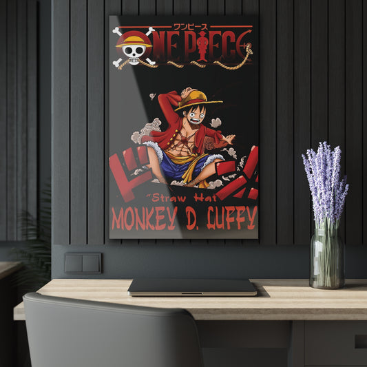 OMNI™ One Piece Straw Hat Monkey D. Luffy Acrylic Print