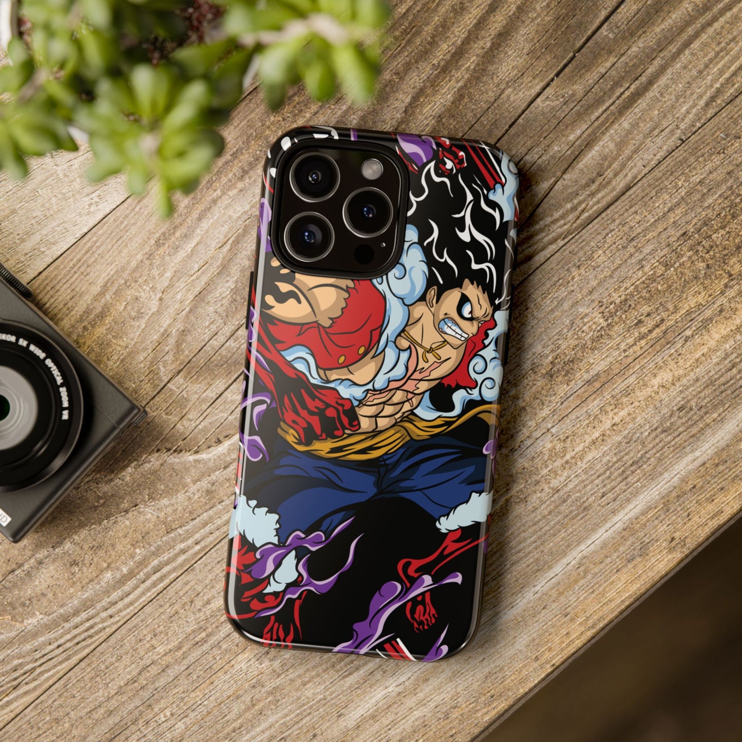 OMNI™ One Piece Luffy Gear 4 Gum Gum Gatling Double Layered Phone Case