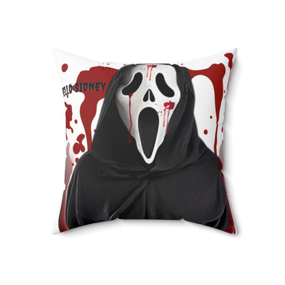 OMNI™ Ghostface Design Spun Polyester Square Pillow