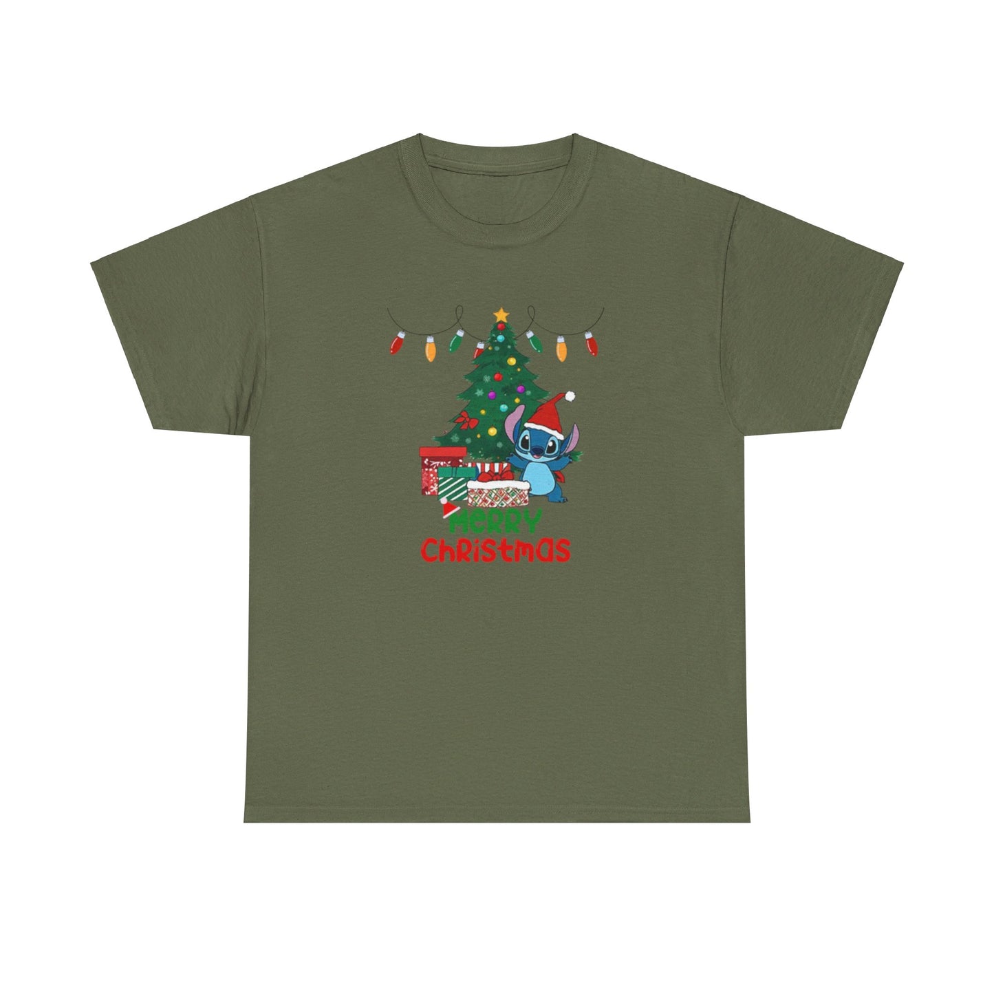 OMNI™ Stitch Christmas Themed Unisex Heavy Cotton T-Shirt