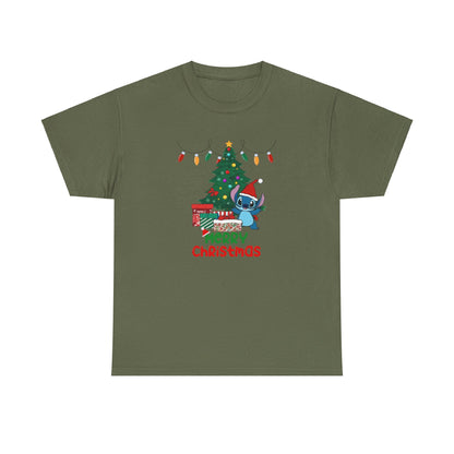 OMNI™ Stitch Christmas Themed Unisex Heavy Cotton T-Shirt