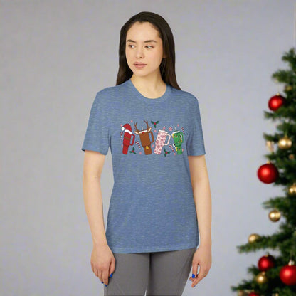 OMNI™ Christmas Tumbler Adidas Unisex Sport T-Shirt