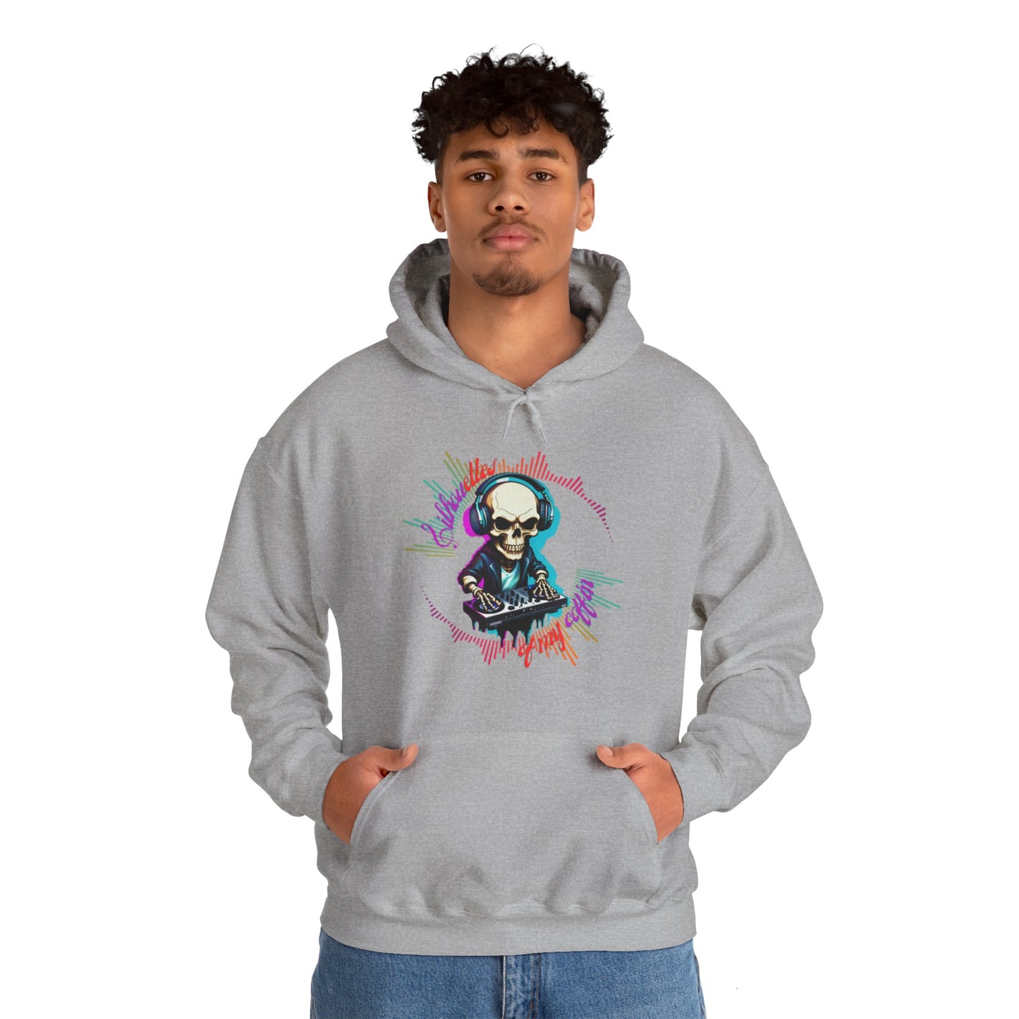 OMNI™ Silhouettes Of My Coffin Unisex Heavy Blend Hoodie (2nd Edition)