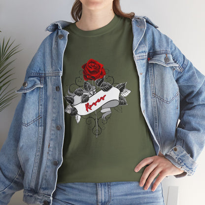 Roses Unisex Heavy Cotton T-Shirt