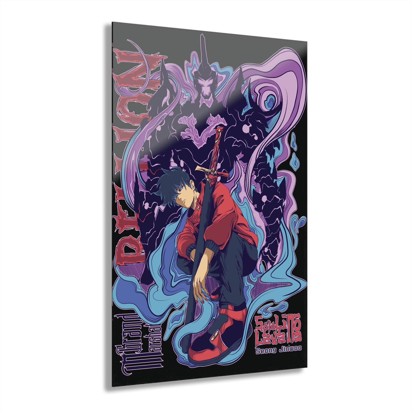 OMNI™ Solo Leveling Sung Dripwoo Acrylic Print