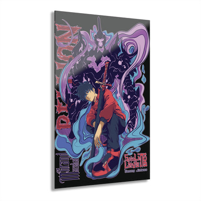 OMNI™ Solo Leveling Sung Dripwoo Acrylic Print