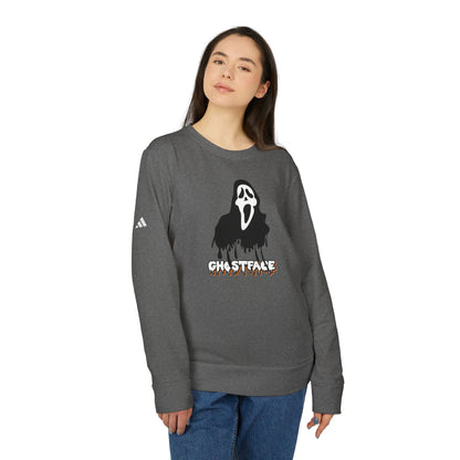 OMNI™ Ghostface Adidas Unisex Fleece Crewneck Sweatshirt