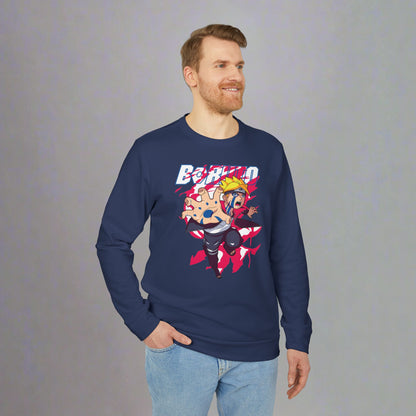 OMNI™ Boruto Byakugan Adidas Unisex Fleece Crewneck Sweatshirt