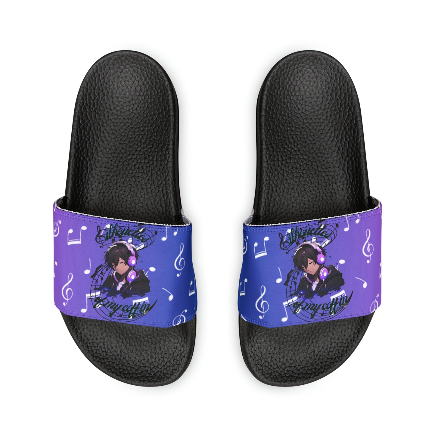 OMNI™ Silhouettes Of My Coffin Men's PU Slide Sandals