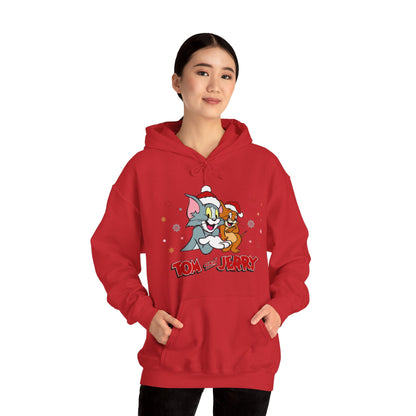 OMNI™ Tom and Jerry Christmas Themed Unisex Heavy Blend Hoodie