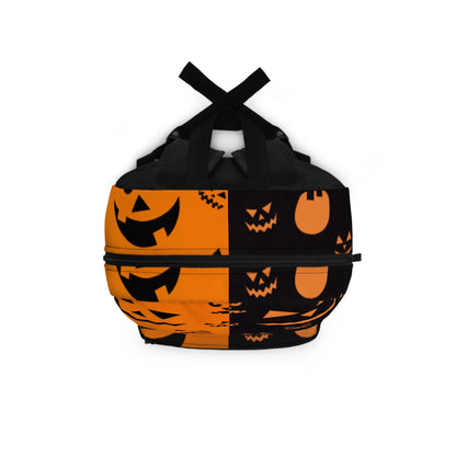 OMNI™ Orange and Black Jack O'Lantern Grin Backpack