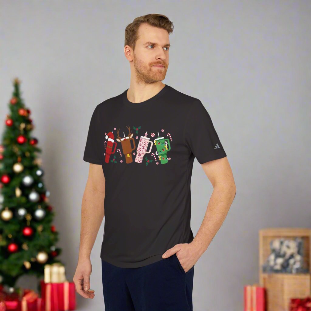 OMNI™ Christmas Tumbler Adidas Unisex Sport T-Shirt