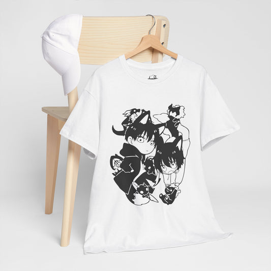 OMNI™ Solo Leveling Chibi Shadow Legion Unisex Heavy Cotton T-Shirt