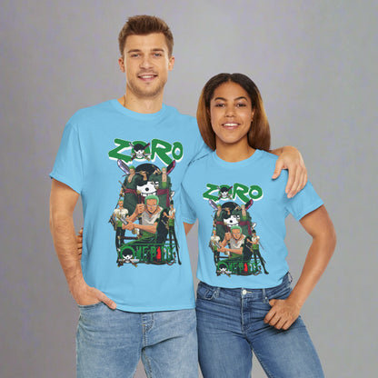 OMNI™ One Piece Zoro Unisex Heavy Cotton T-Shirt
