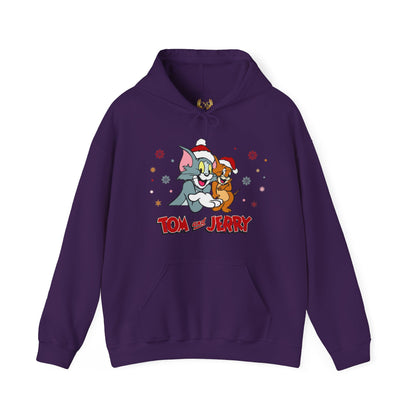 OMNI™ Tom and Jerry Christmas Themed Unisex Heavy Blend Hoodie