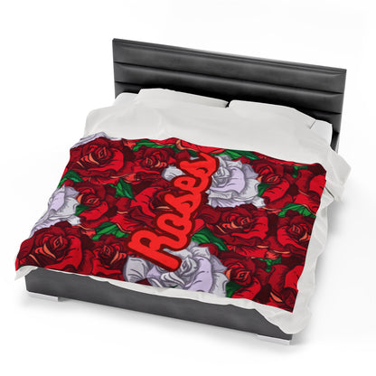 OMNI™ Roses Velveteen Plush Blanket
