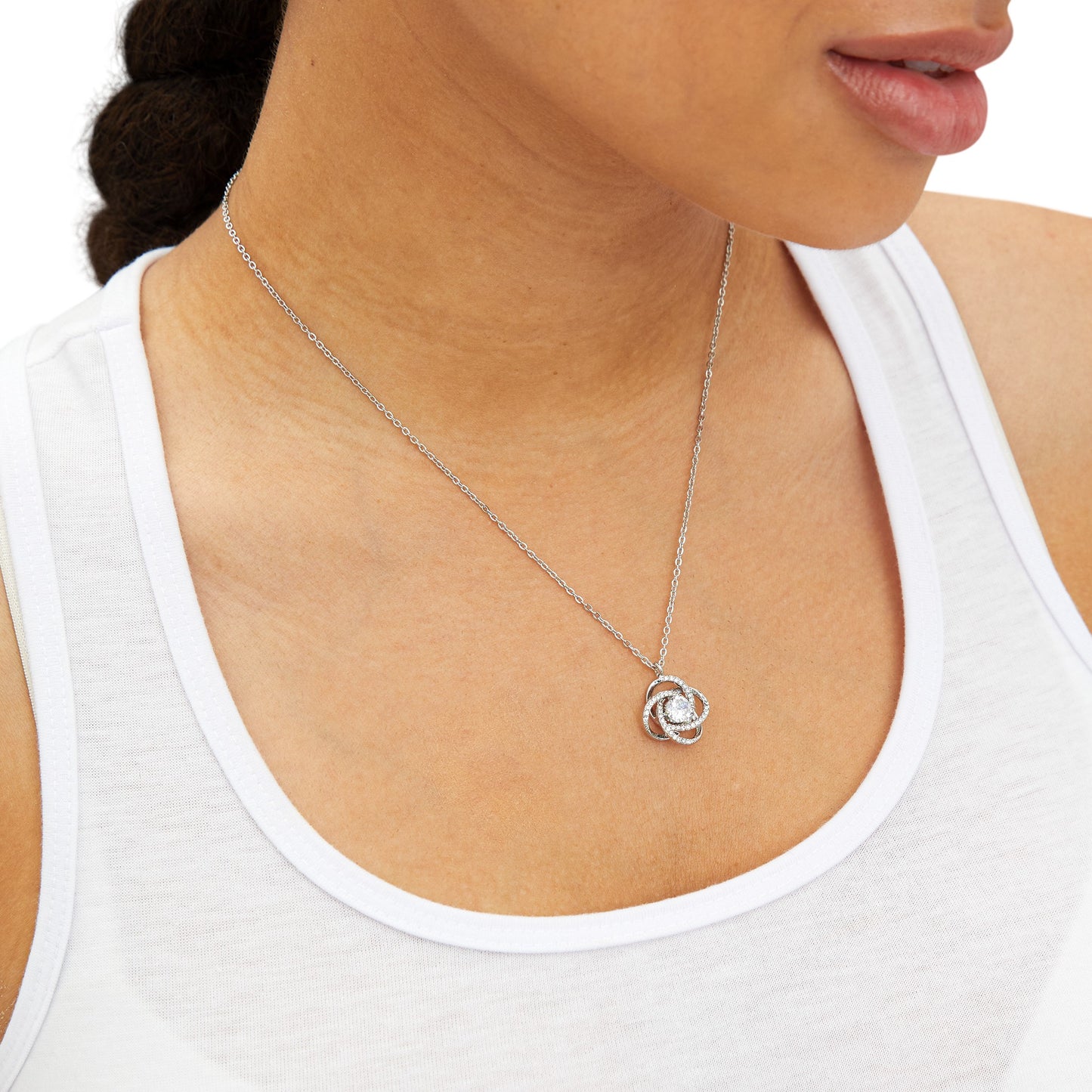 OMNI™ Collections Branded Love Knot Necklace