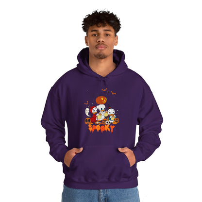 Spooky Halloween Duck Unisex Heavy Blend Hoodie