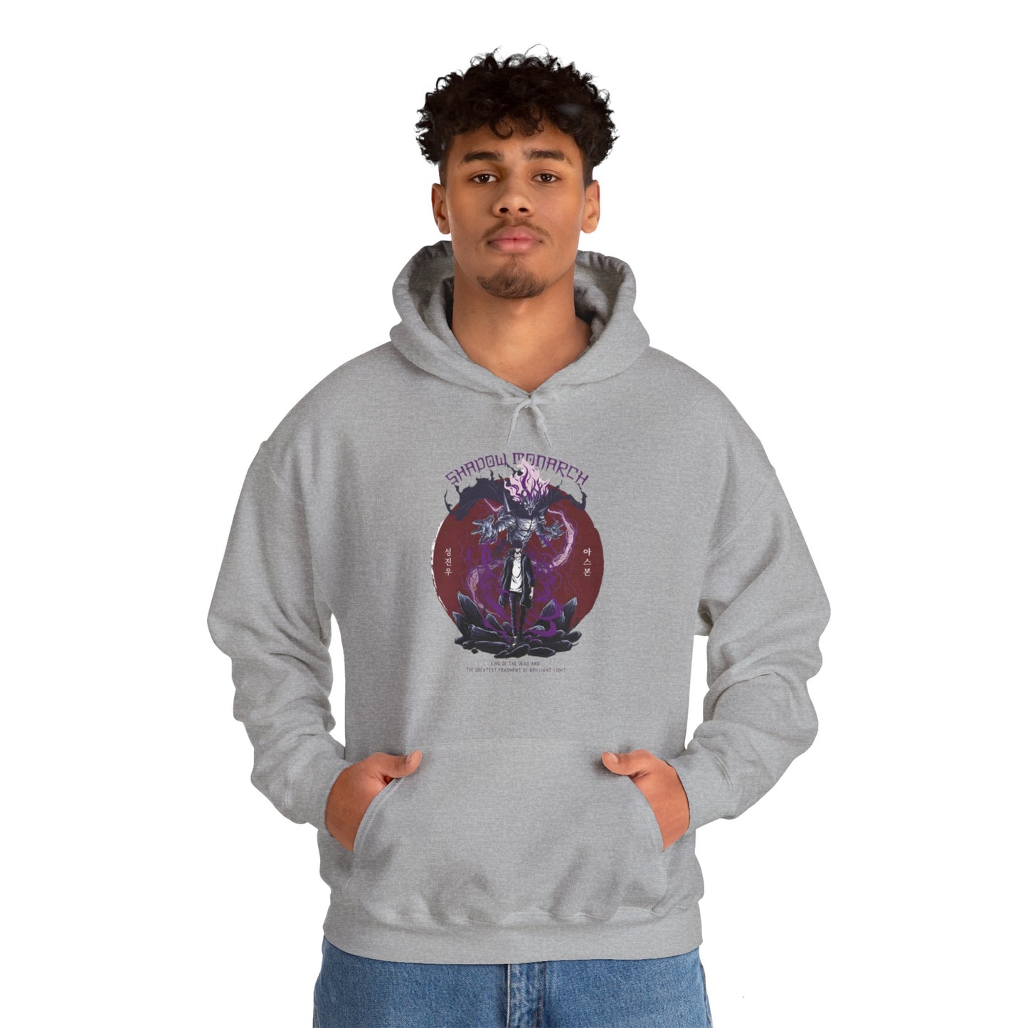 OMNI™ Shadow Monarch (Sung Jin Woo and Ashborn) Unisex Heavy Blend  Hoodie