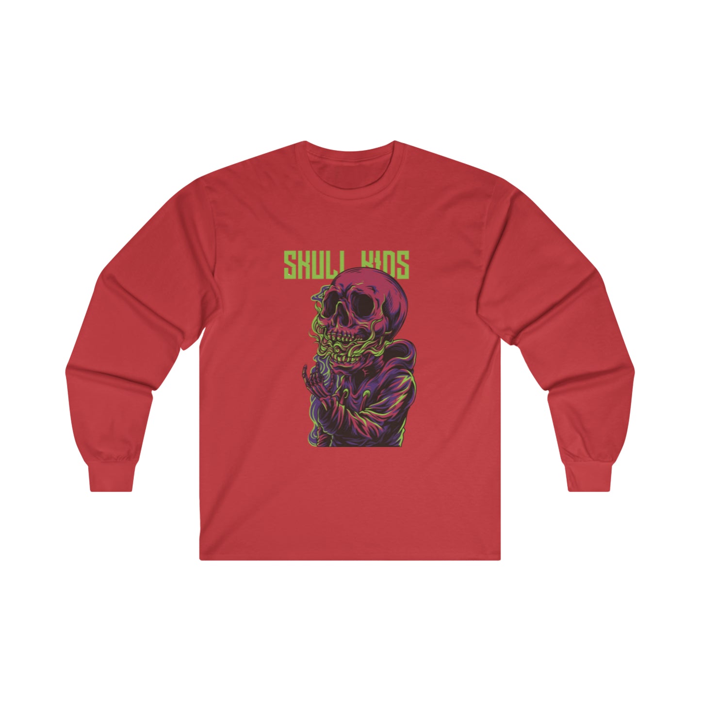 OMNI™ Skull Kids Unisex Ultra Cotton Long Sleeve T-Shirt