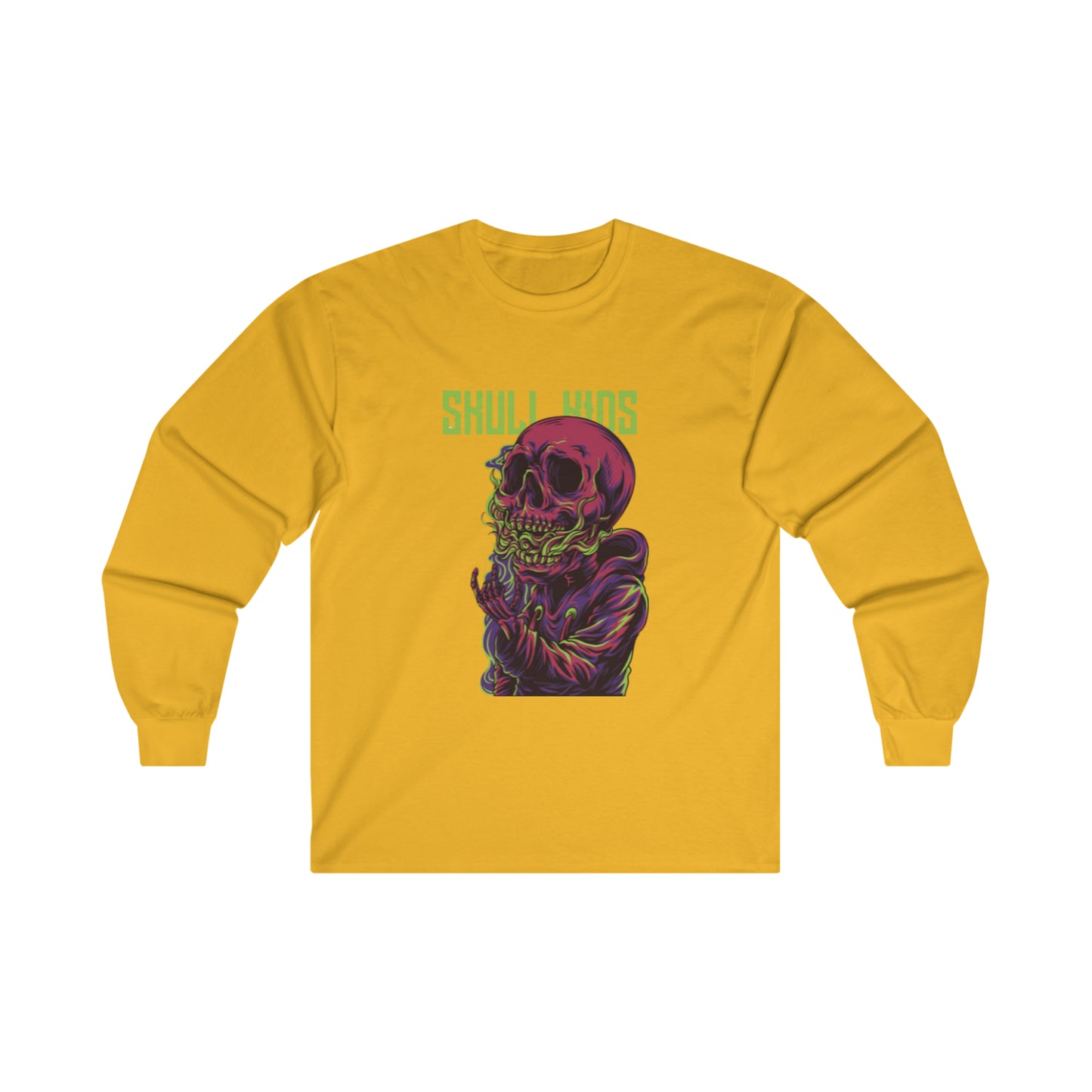 OMNI™ Skull Kids Unisex Ultra Cotton Long Sleeve T-Shirt