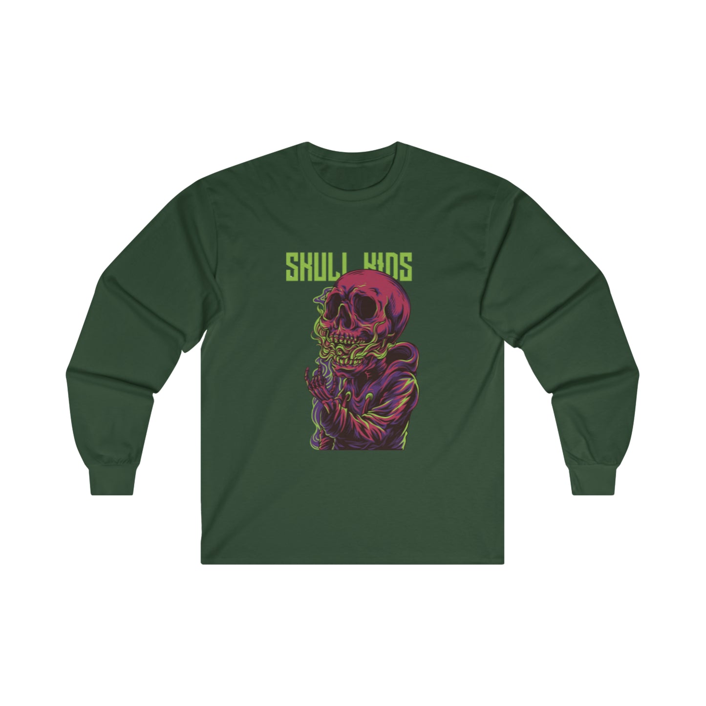 OMNI™ Skull Kids Unisex Ultra Cotton Long Sleeve T-Shirt