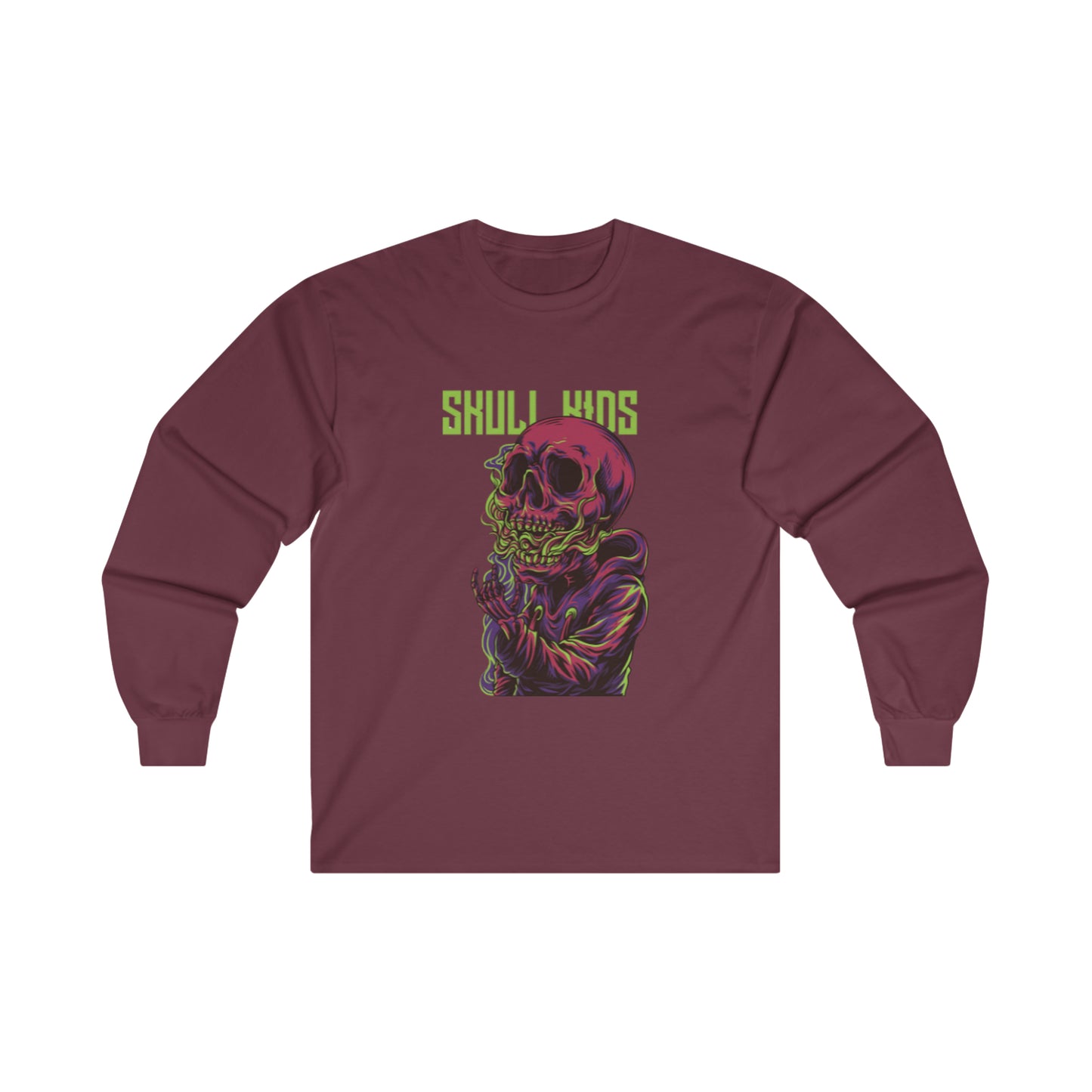 OMNI™ Skull Kids Unisex Ultra Cotton Long Sleeve T-Shirt