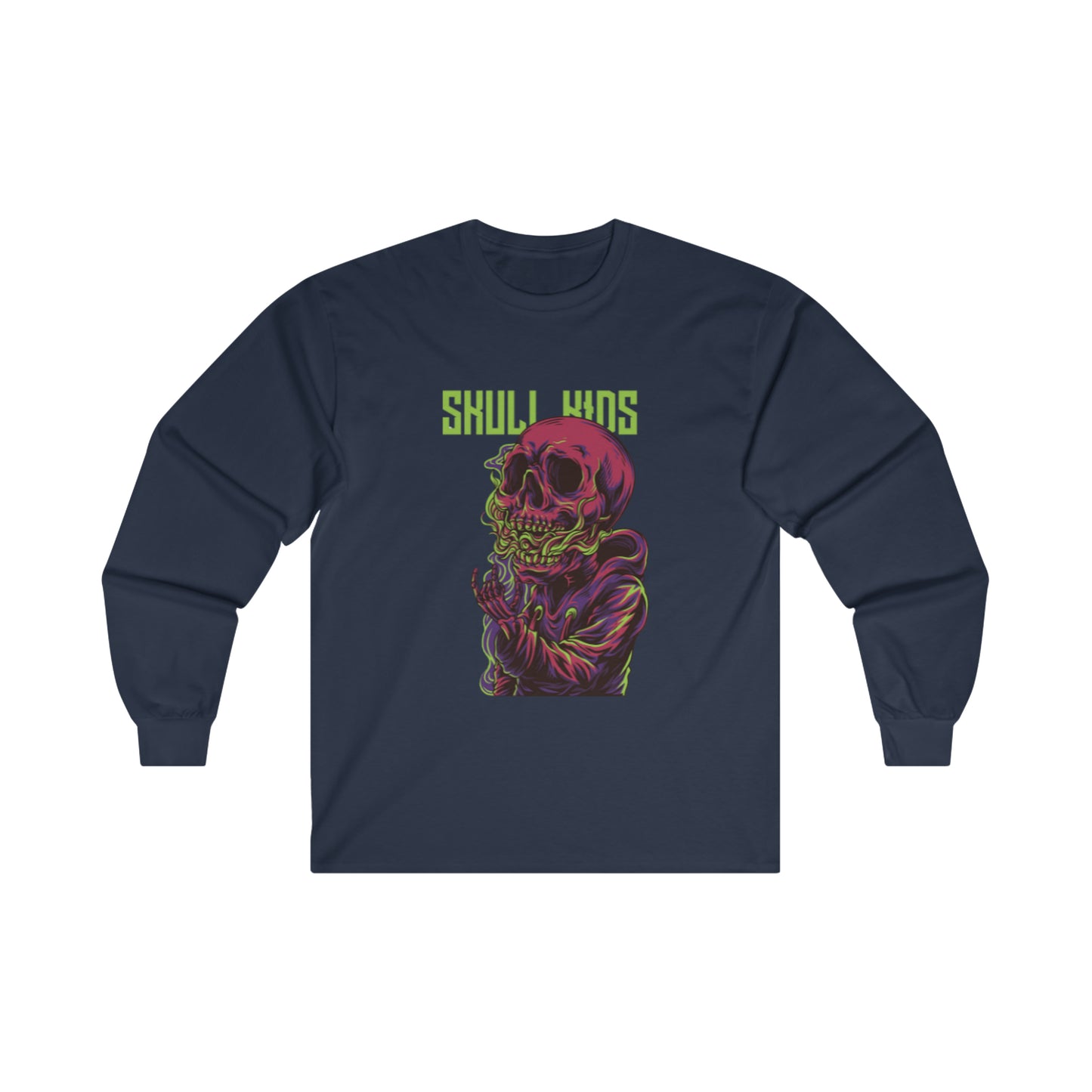 OMNI™ Skull Kids Unisex Ultra Cotton Long Sleeve T-Shirt