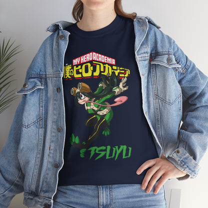 OMNI™ My Hero Academia Tsuyu Asui Unisex Heavy Cotton T-Shirt