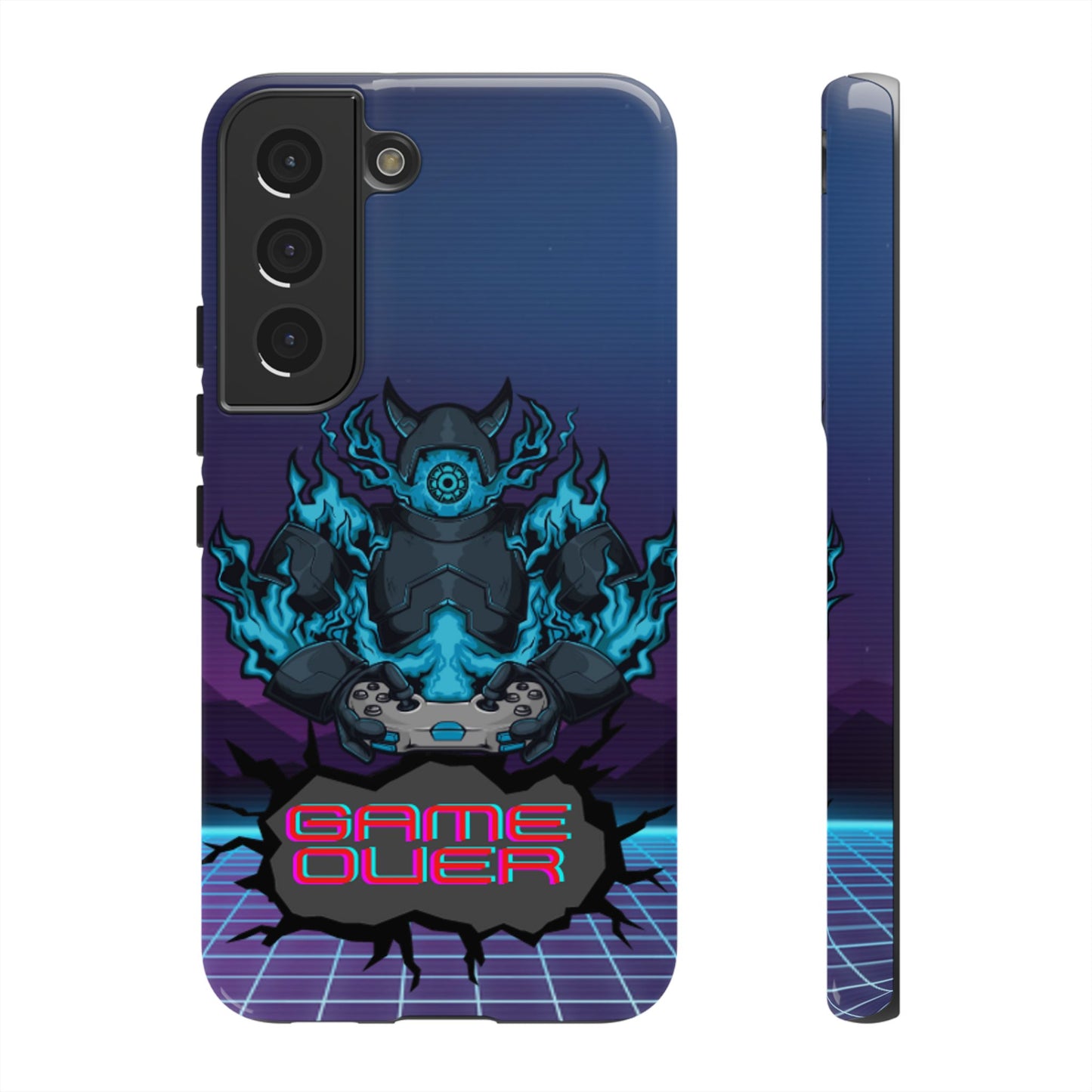 OMNI™ Game Over Gaming Background Double Layered Phone Case