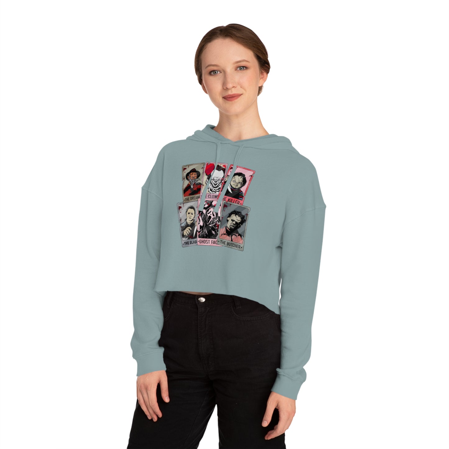 OMNI™ Horror Legends Women’s Cropped Hoodie