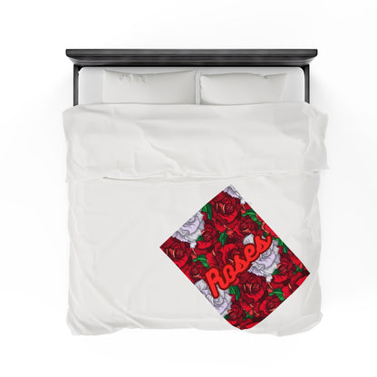 OMNI™ Roses Velveteen Plush Blanket