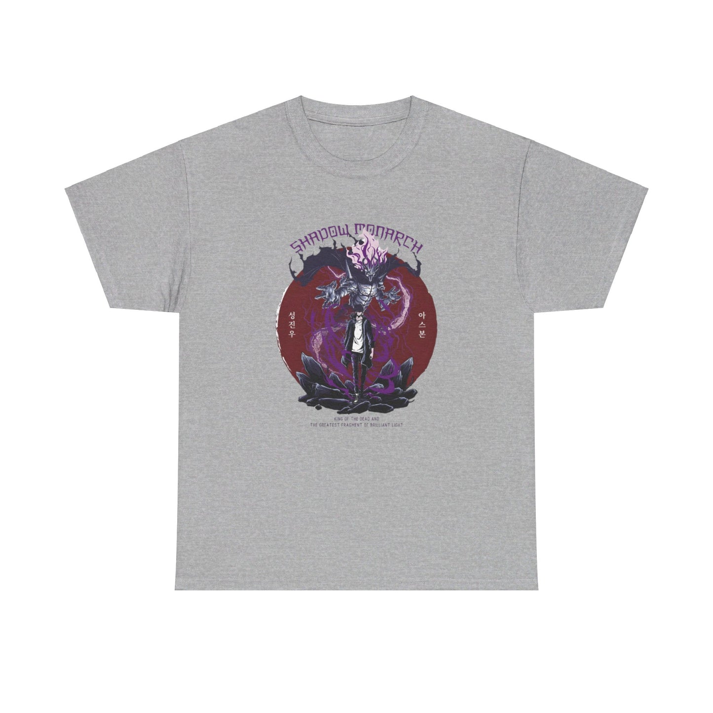 OMNI™ Shadow Monarch (Sung Jin Woo and Ashborn) Unisex Heavy Cotton T-Shirt