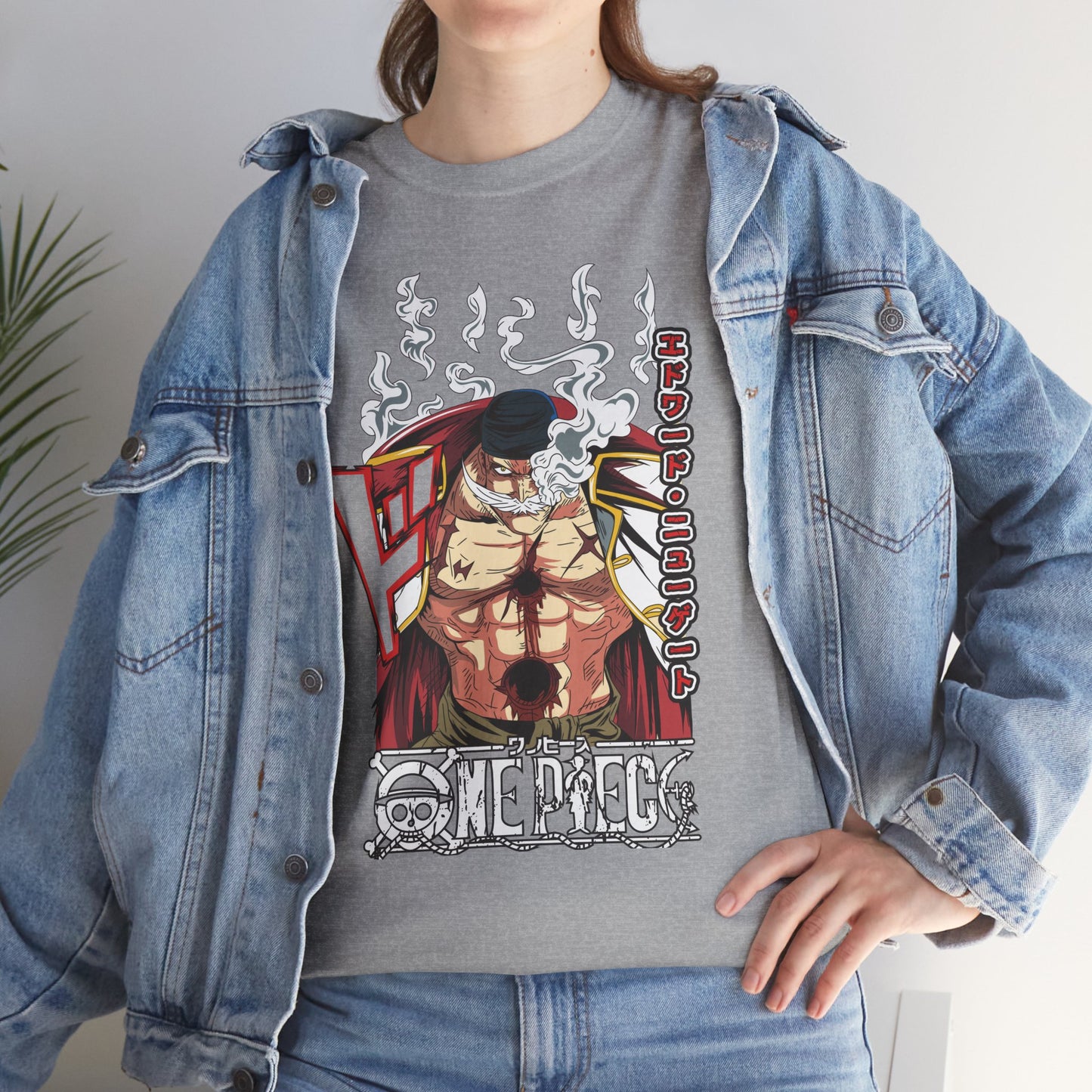 OMNI™ One Piece Edward "Whitebeard" Newgate Unisex Heavy Cotton T-Shirt