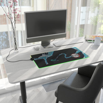 OMNI™ Demon Slayer Constant Flux LED Gaming Mouse Pad