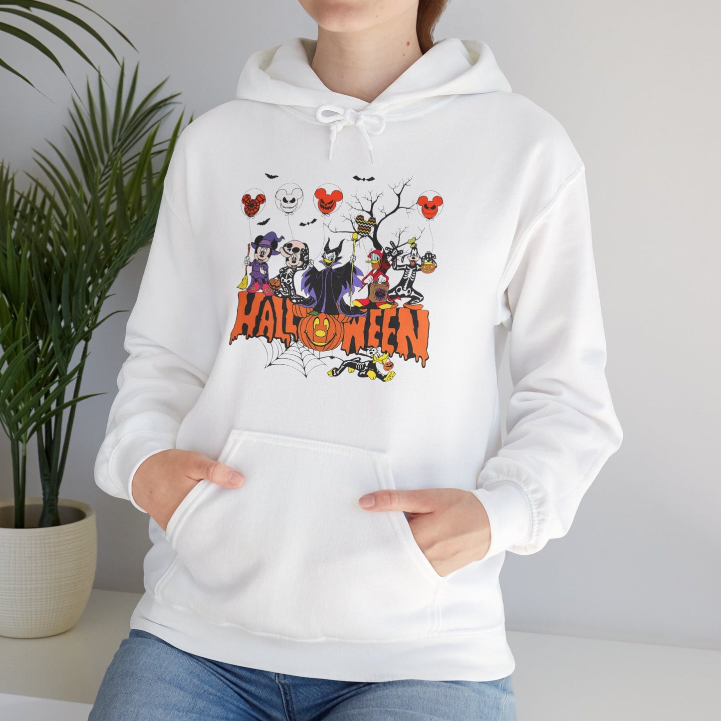 OMNI™ Classic Cartoon Halloween Unisex Heavy Blend Hoodie