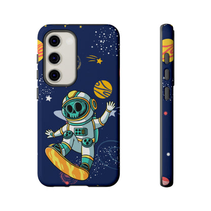 OMNI™ Skeleton Astronaut Space Surfer Double Layered Phone Case